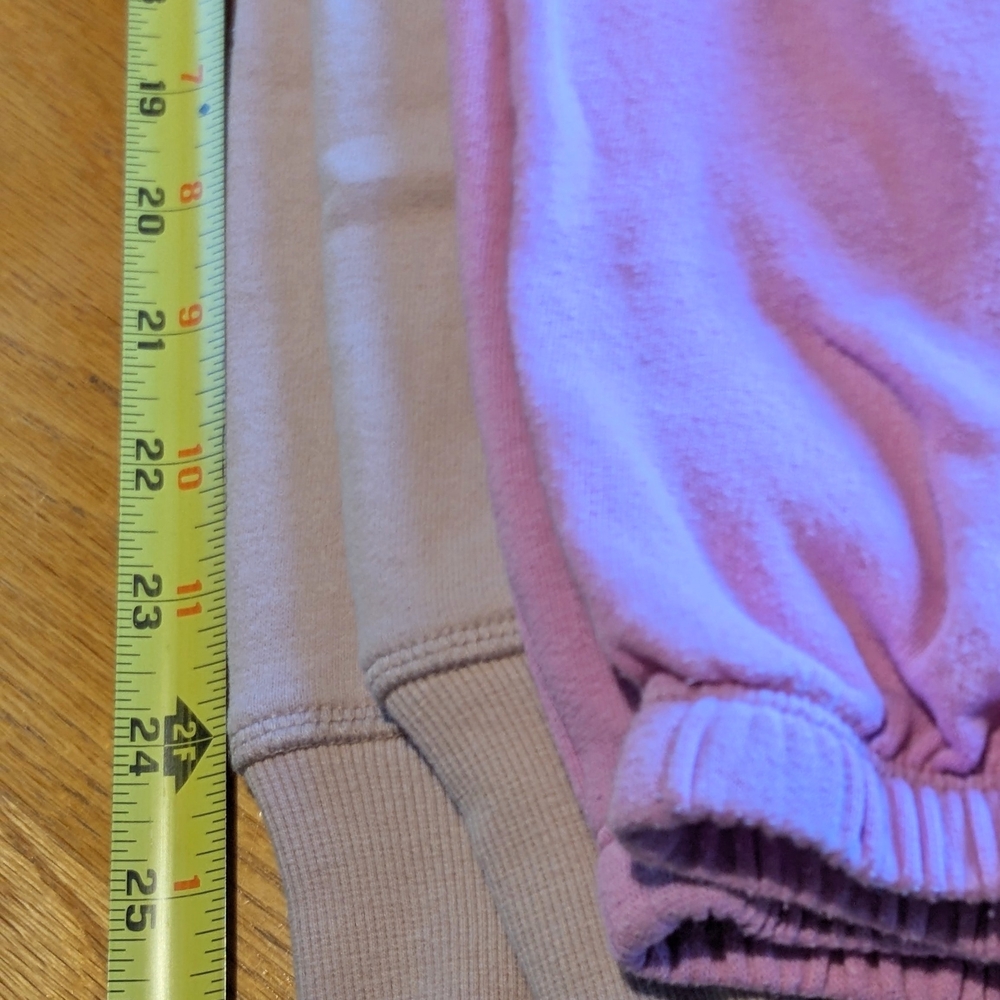 Calvin Klein Performance French Terry Joggers, Pale Pink, Size (S) DRAWSTRING - Picture 7 of 7